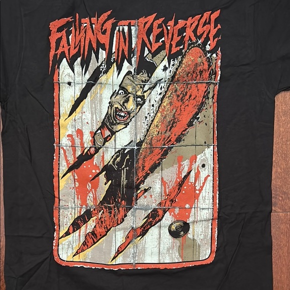 Falling in Reverse Black Graphic Tee, Size Large, NWOT - Picture 2 of 7